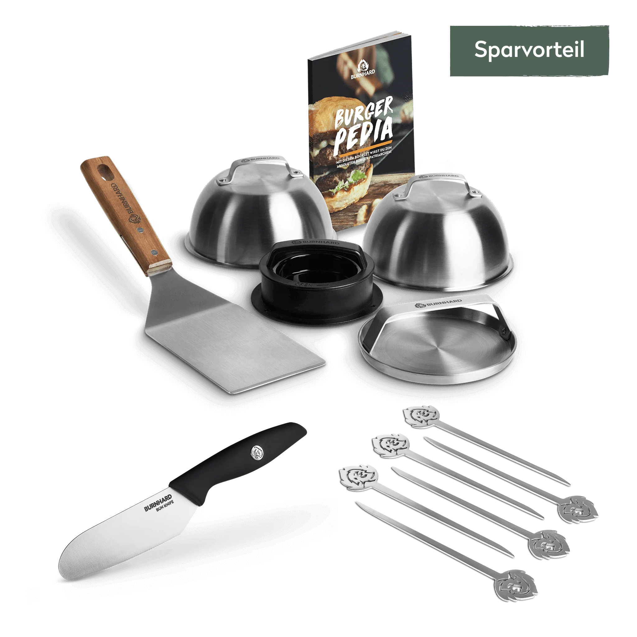 BURNHARD Burger-Set 8-tlg. von BURNHARD