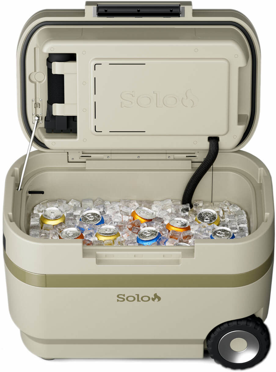 Solo Stove Windchill 47 Cooler Kühlbox mit mobiler Klimaanlage für Camping, Garten & Outdoor inkl. 17Ah Akku von Solo Stove