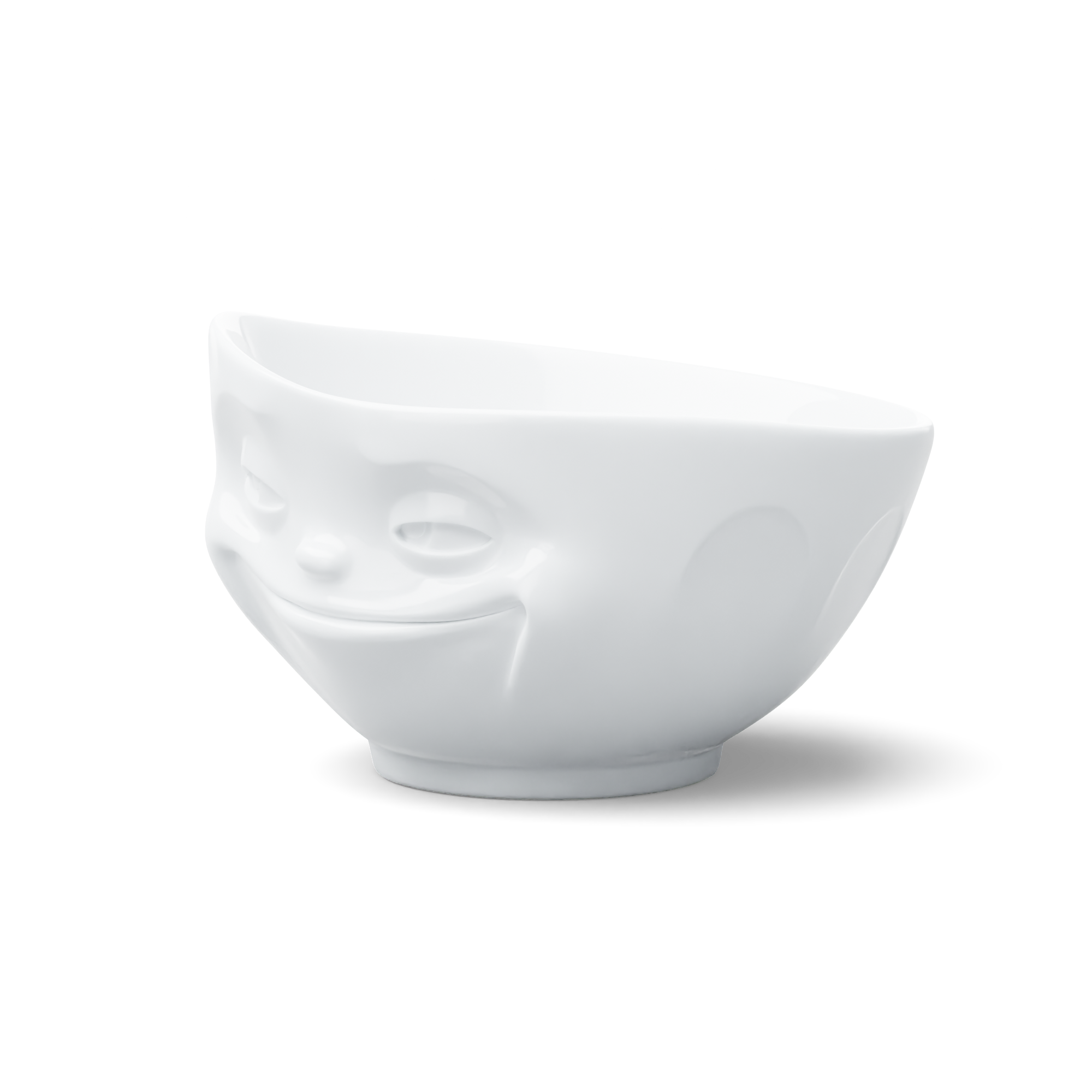 58products | XL Schale Grinsend weiß 1000 ml | Made in Germany von 58products