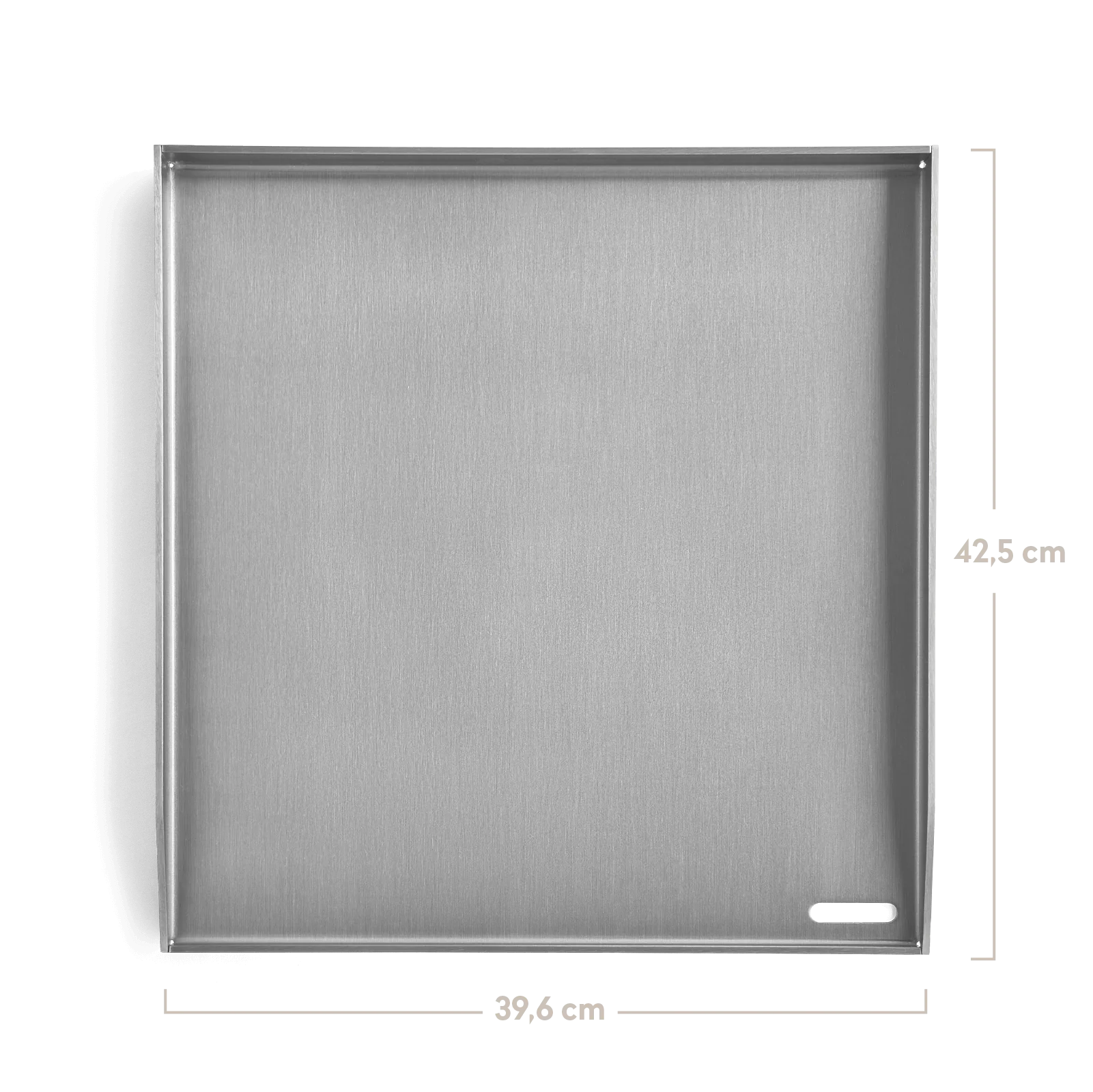 BURNHARD Plancha Grillplatte für den EARL - 42,5 x 39,6 x 3 cm von BURNHARD