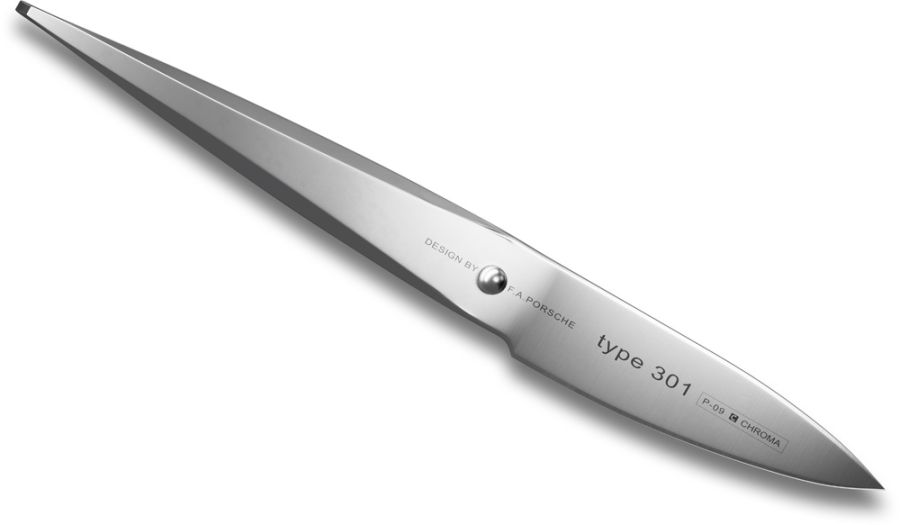 CHROMA Type 301 Schälmesser P09 - 7,7 cm Kompakt, scharf und präzise von CHROMA