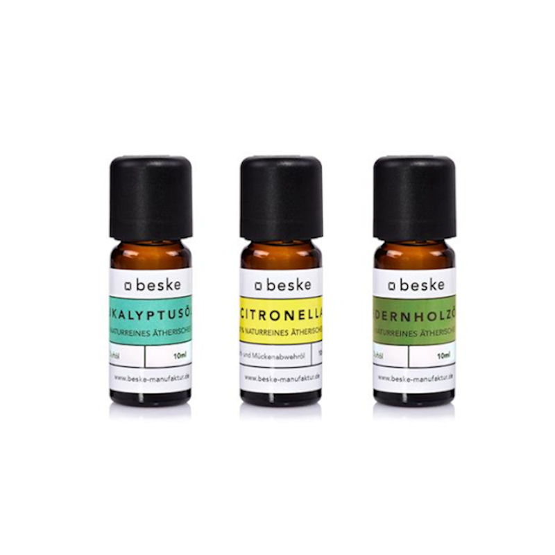 BESKE Öl-Set 3x 100% naturreine ätherische Öle für Betonfeuer 30ml von Beske-Manufaktur BESKE Öl-Set 3x 100% naturreine ätherische Öle für Betonfeuer 30ml von Beske-Manufaktur