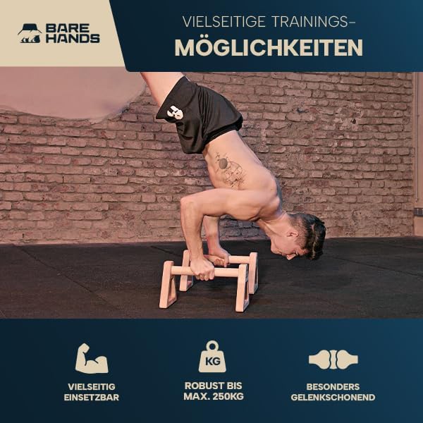 BARE HANDS Liegestützgriffe