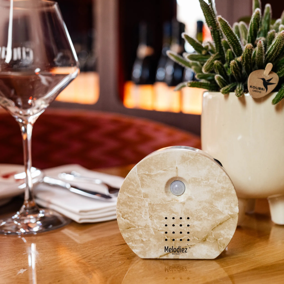 Melodiez Nature Box Naturstein - natürliche Entspannung auf Knopfdruck 4 Naturklänge in einer Box von Melodiez