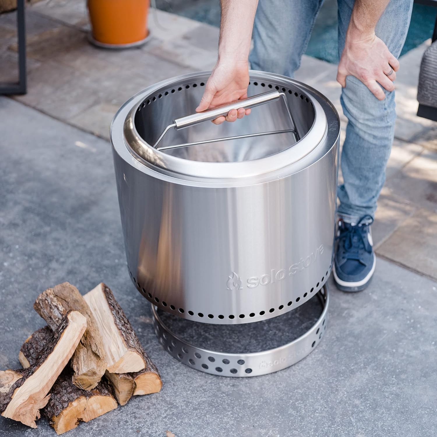 Solo Stove Bonfire Tragegriff für Feuerstelle von Solo Stove Solo Stove Bonfire Tragegriff für Feuerstelle von Solo Stove