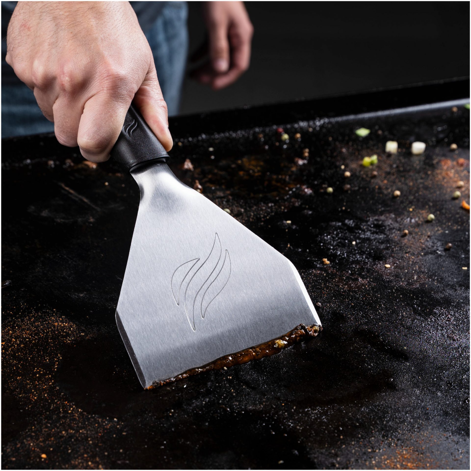Blackstone Griddle Deluxe Pro Toolkit 6-teilig - Professionelles Grillwerkzeug für Griddle Grillplatten | 5464EU von Blackstone