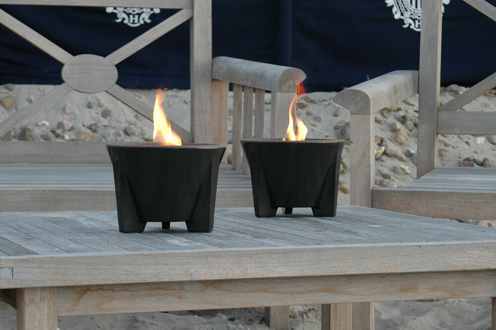 Schmelzfeuer Outdoor CeraLava - Die windsichere Gartenfackel aus CeraLava - SFC von DENK Keramik