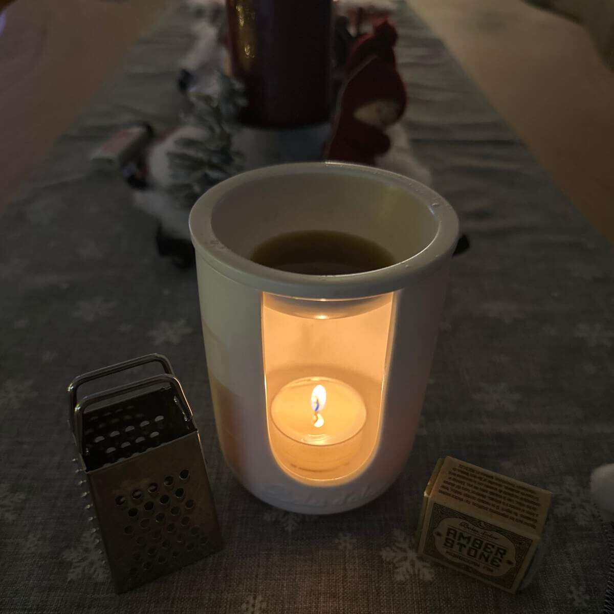 Etna Duftverdampfer blue turquoise für AMBER STONES und Duftöle von Boles d'olor