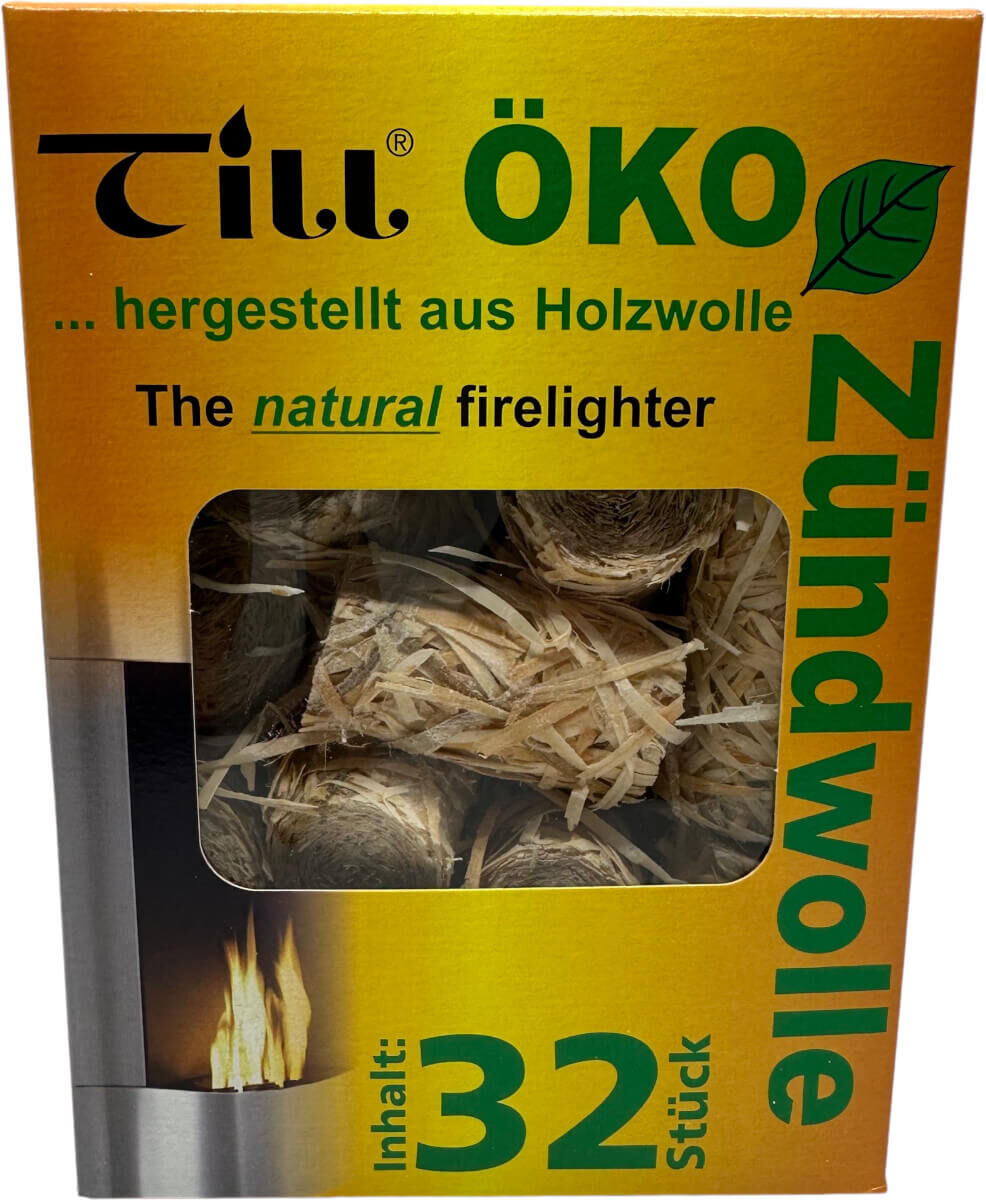 1x Till Öko Zündwolle | Grillanzünder | Ofennzünder | Kaminanzünder | 32 Anzünder von Till 1x Till Öko Zündwolle | Grillanzünder | Ofennzünder | Kaminanzünder | 32 Anzünder von Till