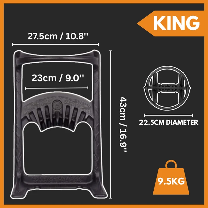 Holzspalter Kindling Cracker King Premium-Set bis 23 cm Durchmesser