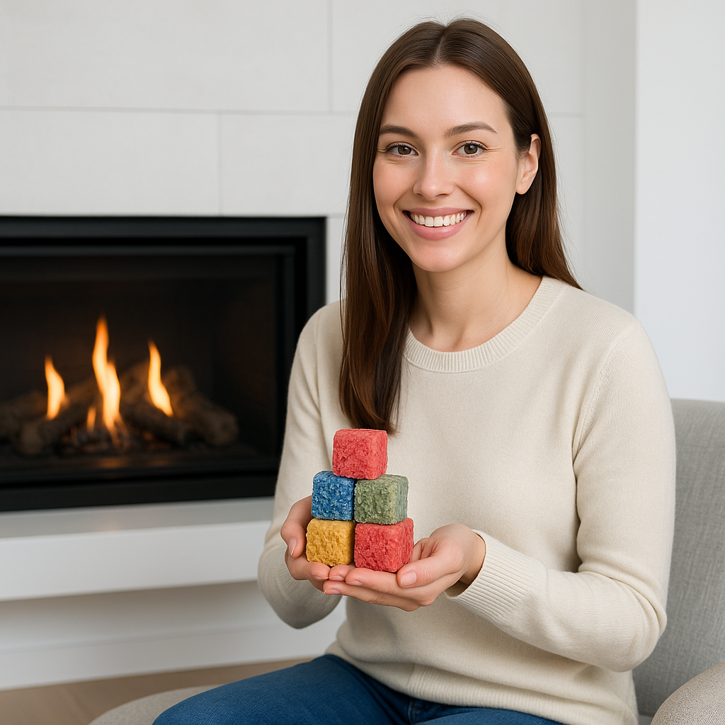 20 kg SILVER Fire Cubes - Schnelle und sichere Anzünder für Kamin, Ofen, Grill & Lagerfeuer von SILVER GmbH