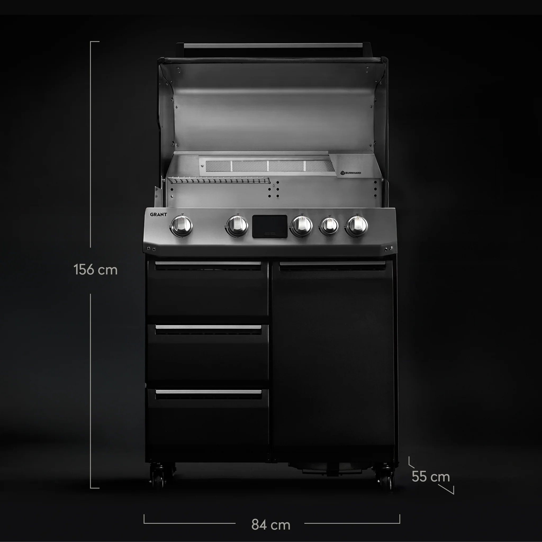 BURNHARD GRANT Base + Modular Gasgrill von BURNHARD