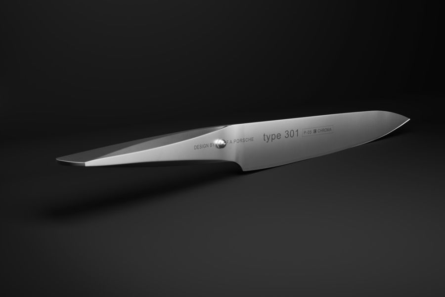 CHROMA Type 301 Tranchiermesser 19,3 cm P-05 | Präzises Tranchiermesser im Design von F.A. Porsche von CHROMA