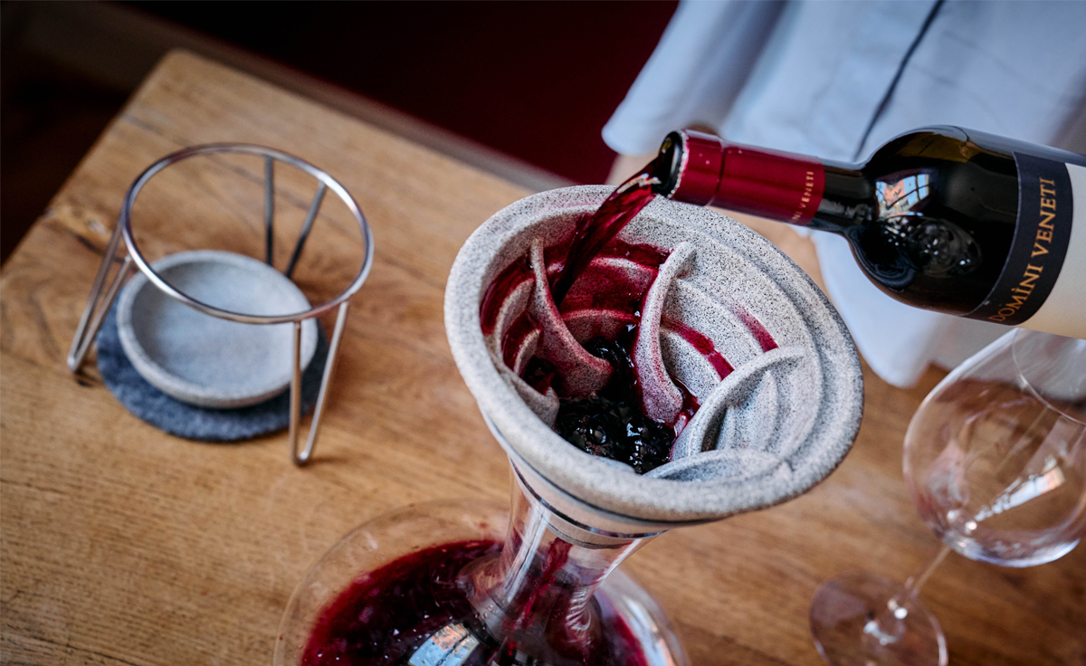 DENK Keramik Weinaktivierer CeraActiv® | Weinbelüfter für Rotwein, Weißwein & Spirituosen - WA von DENK Keramik