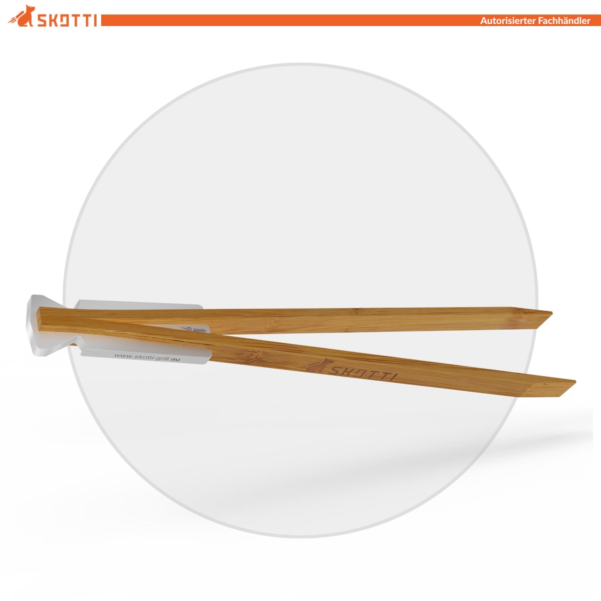 SKOTTI TONGS aus Bambus & Edelstahl SKOTTI TONGS aus Bambus & Edelstahl