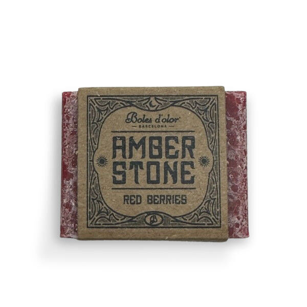 Amber Stone - Red Berries - Beerencocktail Duft in Quadratform von Boles d'olor Amber Stone - Red Berries - Beerencocktail Duft in Quadratform von Boles d'olor