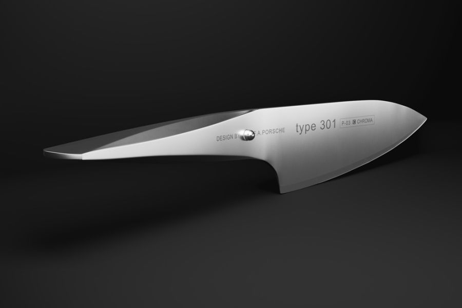 CHROMA Type 301 Universalmesser 15,2 cm P-03 | Präzises Allroundmesser im Design von F.A. Porsche von CHROMA