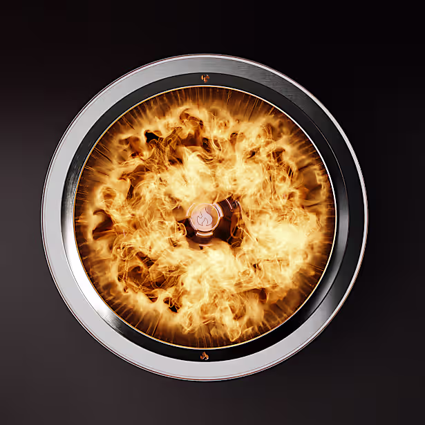 Solo Stove Summit 24" Feuerschale - Premium Feuerstelle mit Quick-Strike Cone™ und raucharmer Verbrennung für 5-7 Personen von Solo Stove