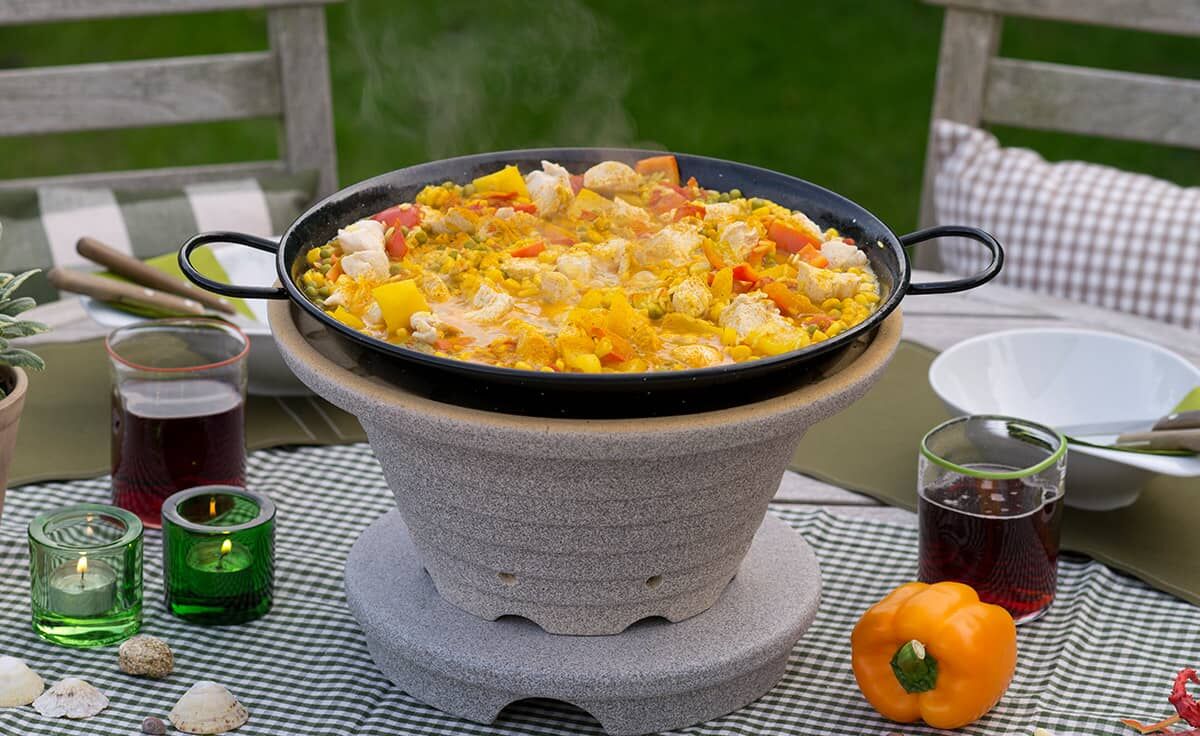 Bratpfanne Stahl emailliert | BF-BP von DENK Keramik