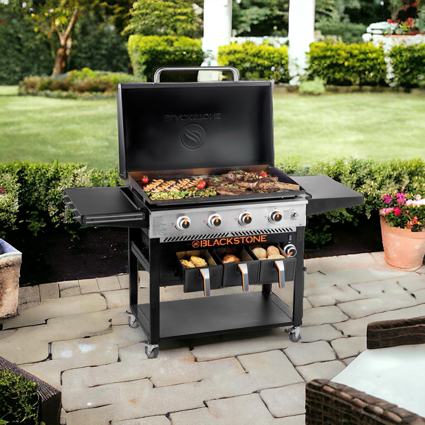 BLACKSTONE 36“ Griddle Grillstation mit Airfryer von Blackstone
