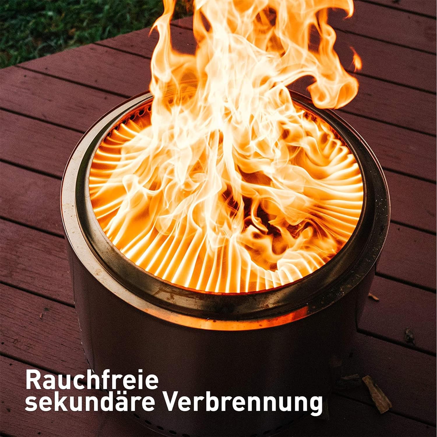 Solo Stove BONFIRE 2.0 + STAND Mulberry | Feuerschale - Feuerstelle - Feuertonne 