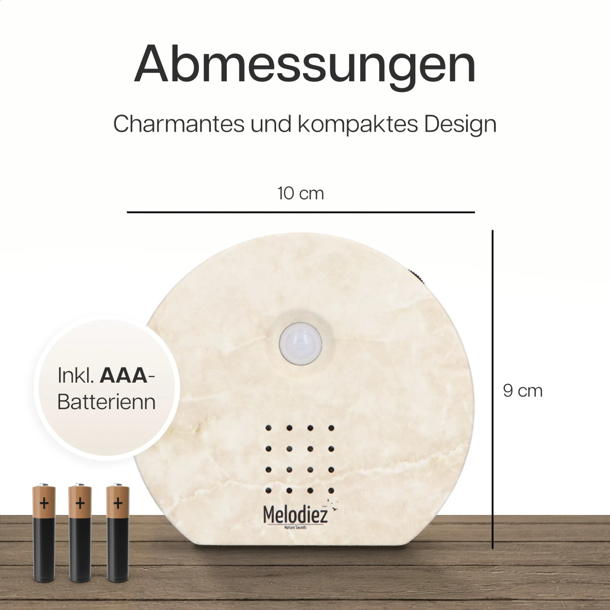 Melodiez Nature Box Naturstein - natürliche Entspannung auf Knopfdruck 4 Naturklänge in einer Box von Melodiez