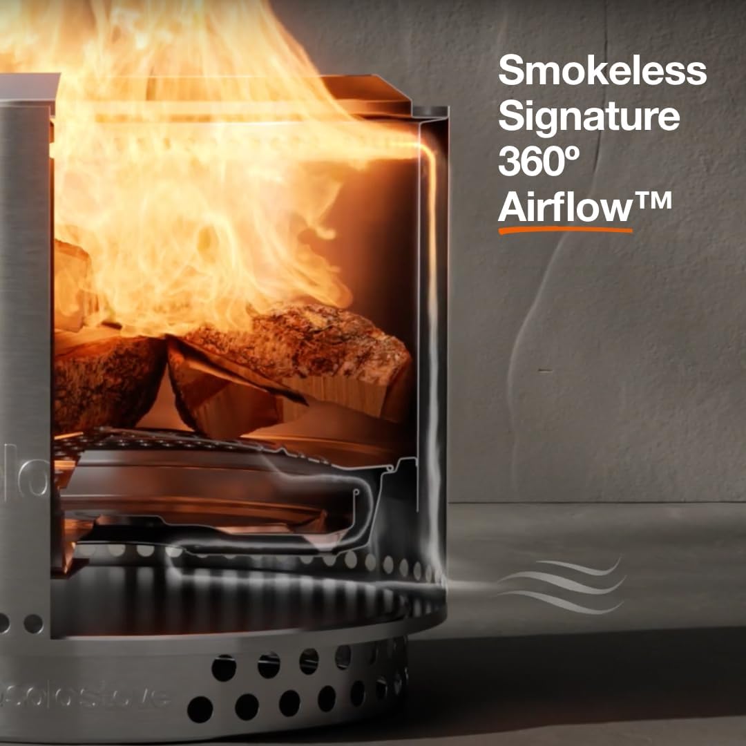 Solo Stove BONFIRE 2.0 + STAND Gunmetal Metallic | Feuerschale - Feuerstelle - Feuertonne von Solo Stove
