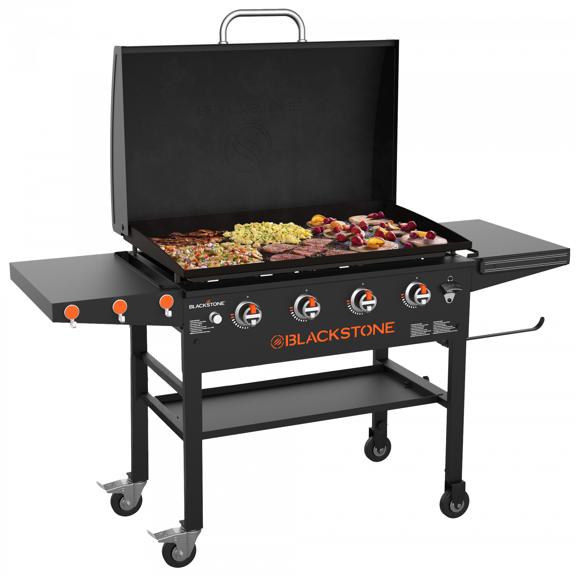 BLACKSTONE 36″ Griddle Grillstation mit 4 Brennern BLACKSTONE 36″ Griddle Grillstation mit 4 Brennern