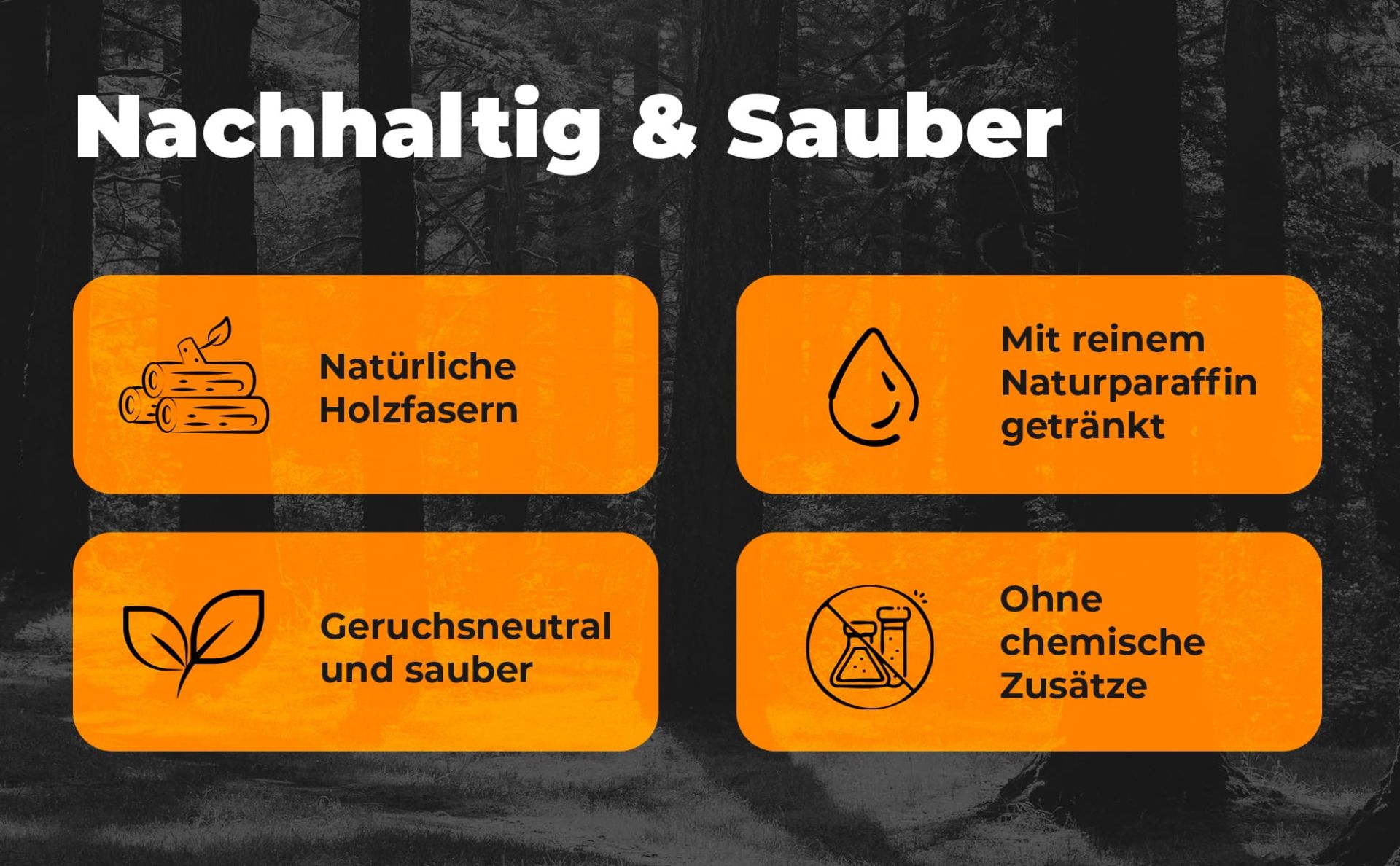 12x SILVER Anzündriegel zum Abbrechen | 144 Anzündstücke | Kaminanzünder | Ofenanzünder | Grillanzünder von SILVER GmbH
