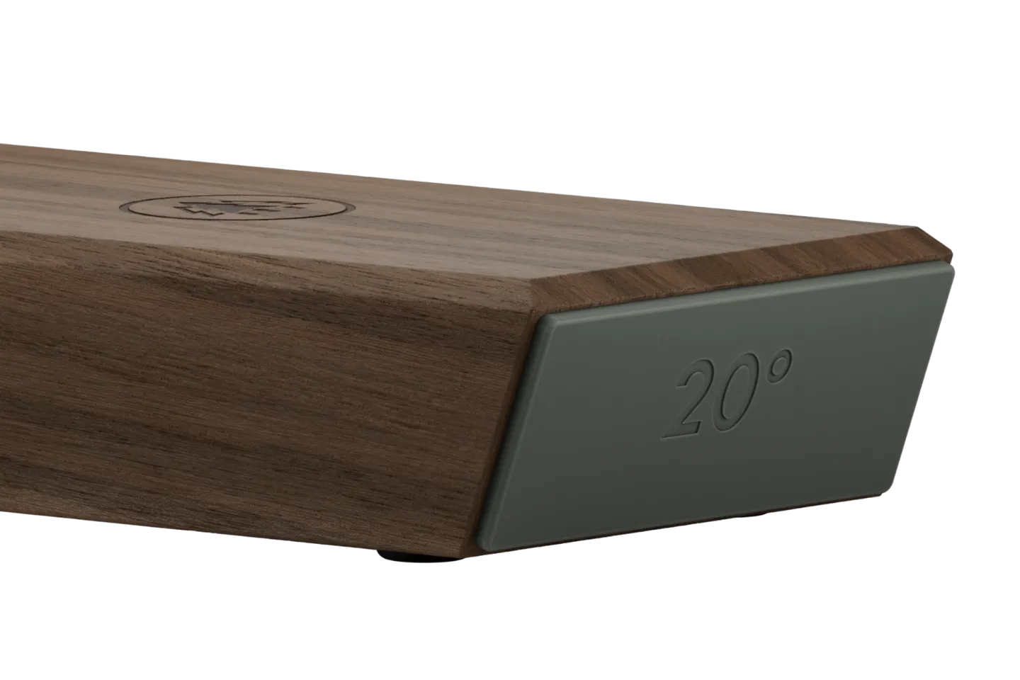 HORL® 3 Nussbaum Rollschleifer Messerschärfer + Magnetschleiflehre von HORL