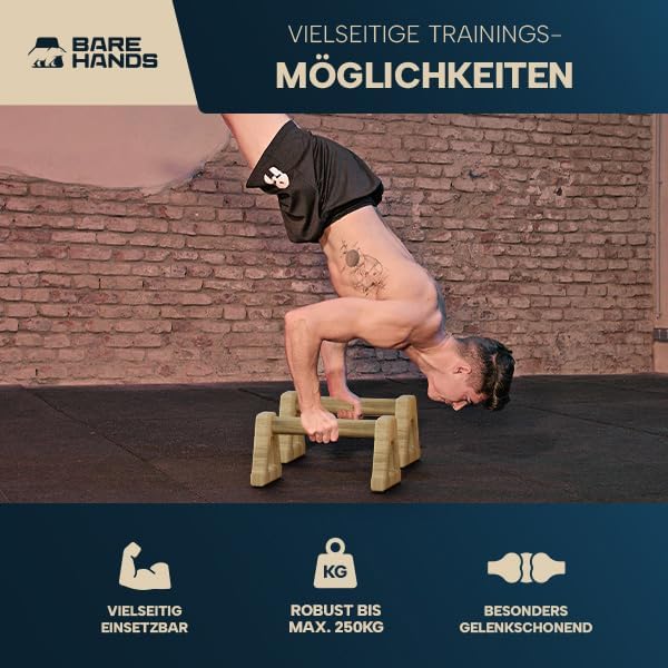 BARE HANDS Liegestützgriffe