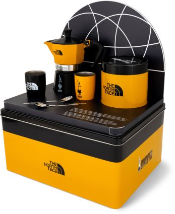 Bialetti The North Face Bialetti Kaffee-Set - Perfekt für Camping & Reisen 7-teilig