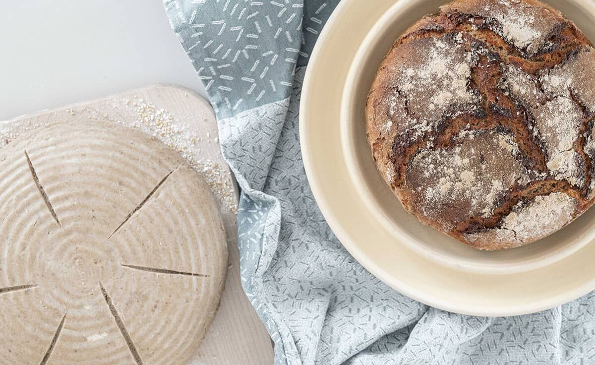 DENK Keramik Bread&Cake | Die patentierte Backplatte | Brotbackplatte | BC von DENK Keramik