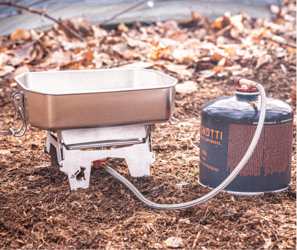 SKOTTI BOOSTER 2.0 der faltbare Gaskocher - Campingkocher nur 1,5 cm hoch von SKOTTI SKOTTI BOOSTER 2.0 der faltbare Gaskocher - Campingkocher nur 1,5 cm hoch von SKOTTI
