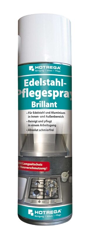 HOTREGA Edelstahl - Pflegespray - Brillant 300ml