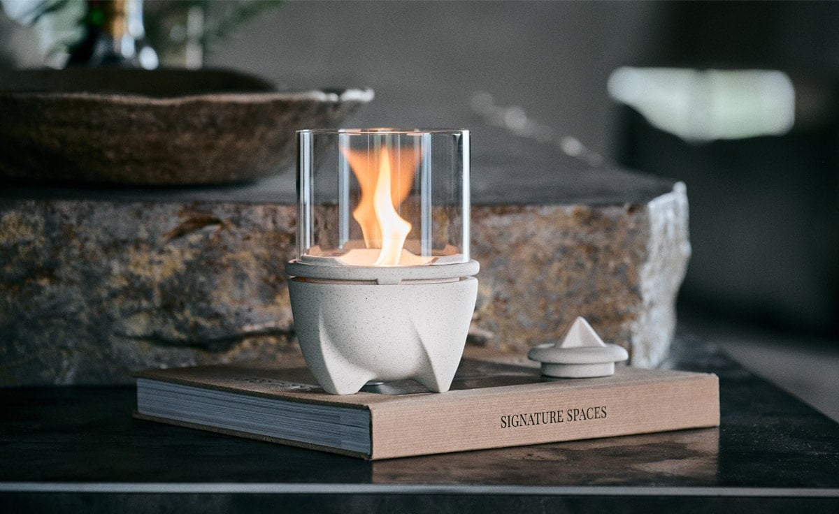 DENK Keramik Windglas-Aufsatz für Schmelzfeuer Indoor Albicium - SFAI-WLA von DENK Keramik