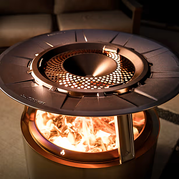 Solo Stove Summit 24 Heat Deflector - Effiziente Wärmeverteilung für noch mehr Komfort am Lagerfeuer