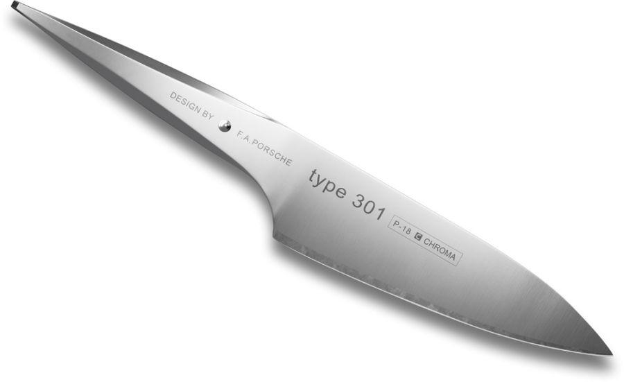 CHROMA Type 301 Kochmesser P18 - 20 cm Präzision und Schärfe auf Profi Niveau von CHROMA