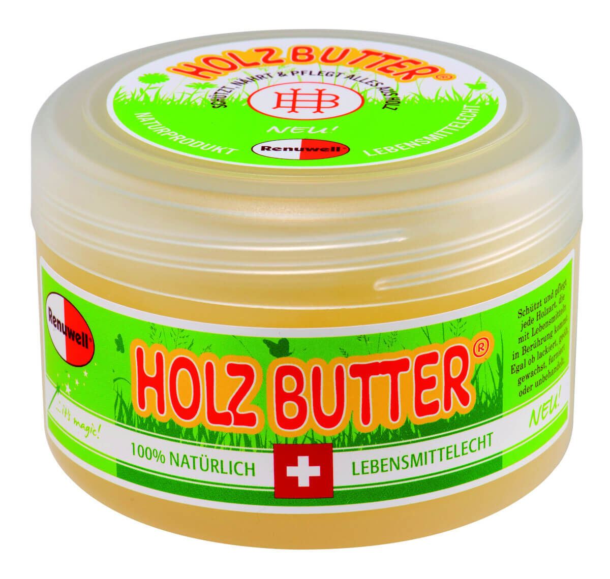 Renuwell Holzbutter für Holzoberflächen | 100% Natürlich | Die Neuheit aus der Schweiz | 250 ml von Renuwell Renuwell Holzbutter für Holzoberflächen | 100% Natürlich | Die Neuheit aus der Schweiz | 250 ml von Renuwell