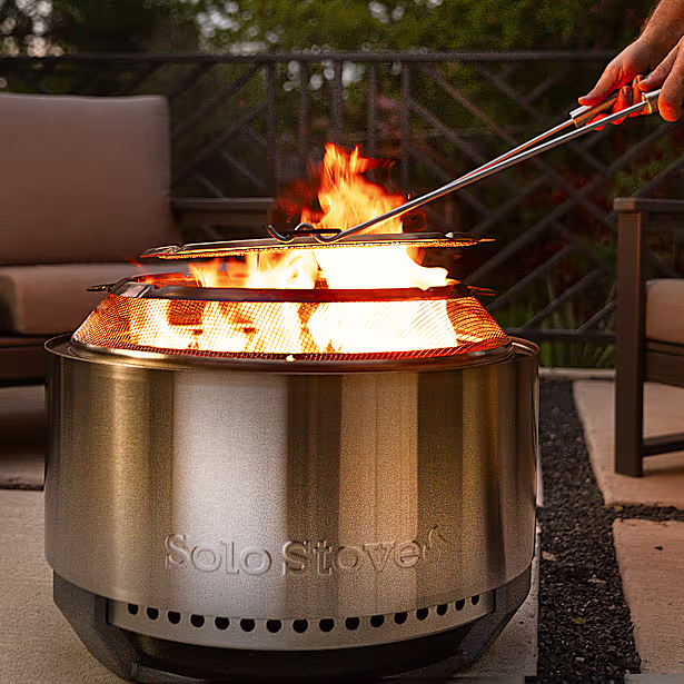 Solo Stove Shield für Summit 24 Funkenschutz aus Edelstahl für mehr Sicherheit am Feuer