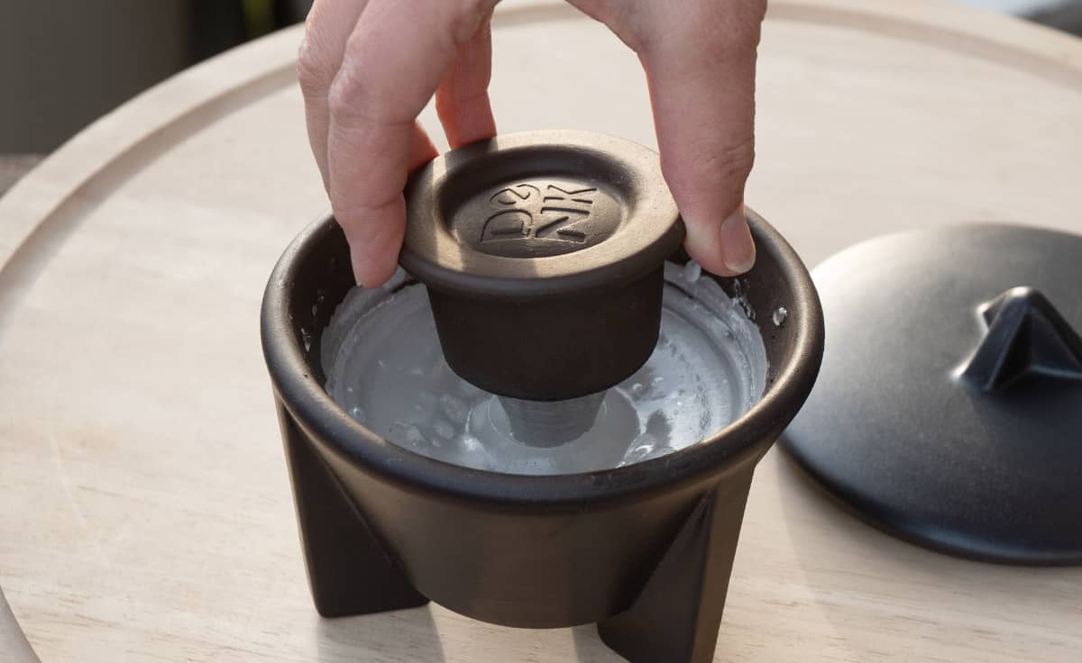 DENK Keramik Dochtentrußer für Schmelzfeuer Indoor ~ DEI von DENK Keramik