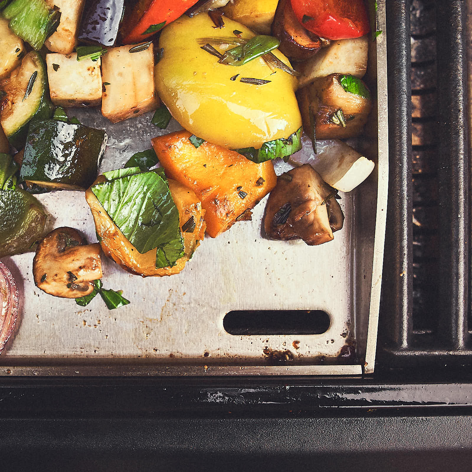 BURNHARD Plancha Grillplatte für den EARL - 42,5 x 39,6 x 3 cm von BURNHARD