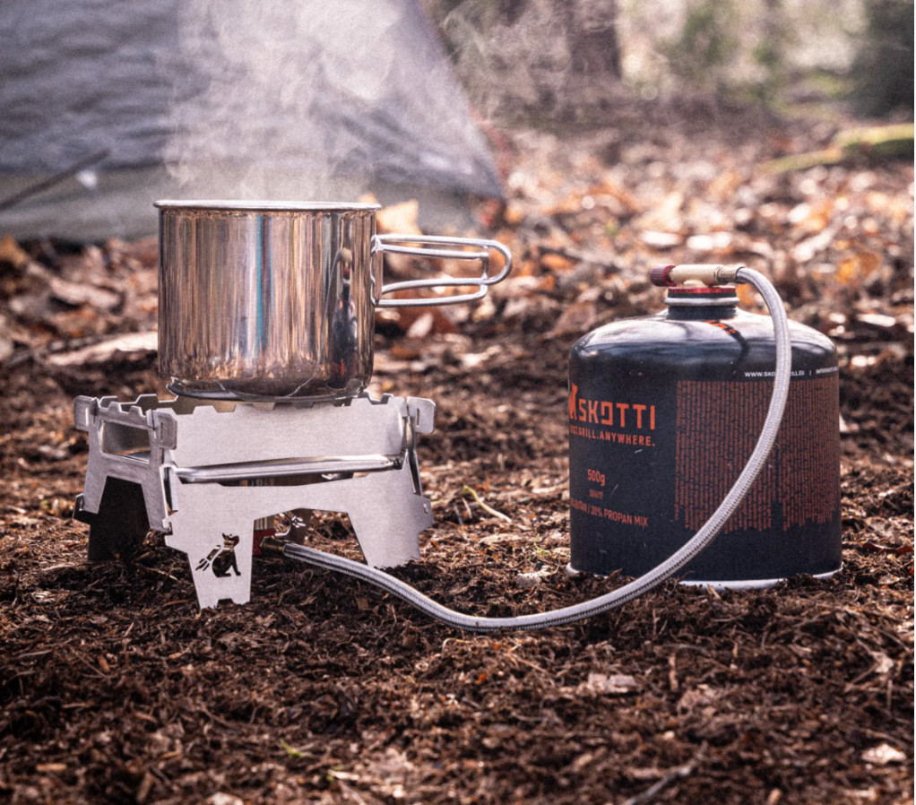 SKOTTI BOOSTER 2.0 der faltbare Gaskocher - Campingkocher nur 1,5 cm hoch von SKOTTI SKOTTI BOOSTER 2.0 der faltbare Gaskocher - Campingkocher nur 1,5 cm hoch von SKOTTI