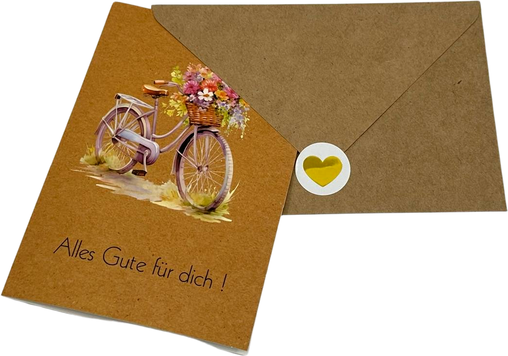 Grußkarte 10 - Alles Gute für dich ! von Grußkarte Grußkarte 10 - Alles Gute für dich ! von Grußkarte