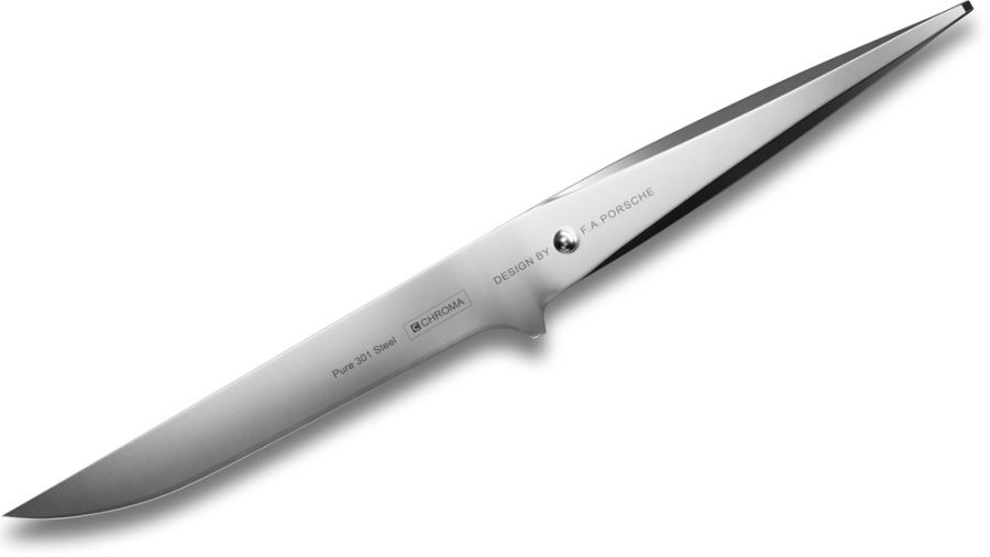 CHROMA Type 301 Ausbeinmesser 14 cm P-08 | Präzises Ausbeinmesser im Design von F.A. Porsche von CHROMA