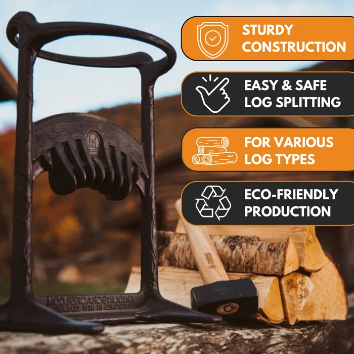Holzspalter Kindling Cracker King Premium-Set bis 23 cm Durchmesser