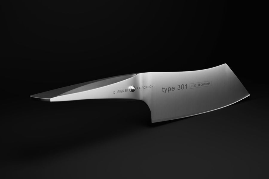 CHROMA Type 301 P-40 Hakata Santoku 19 cm Design by F. A. Porsche von CHROMA
