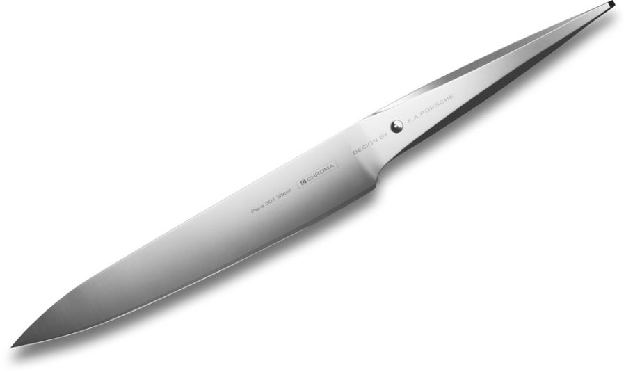 CHROMA Type 301 Tranchiermesser 19,3 cm P-05 | Präzises Tranchiermesser im Design von F.A. Porsche von CHROMA