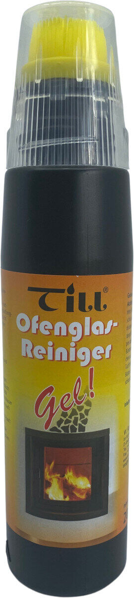1x TILL Ofenglasreiniger Gel | Kaminglasreiniger | Spezialreiniger inkl. Bürste je 200ml von Till 1x TILL Ofenglasreiniger Gel | Kaminglasreiniger | Spezialreiniger inkl. Bürste je 200ml von Till