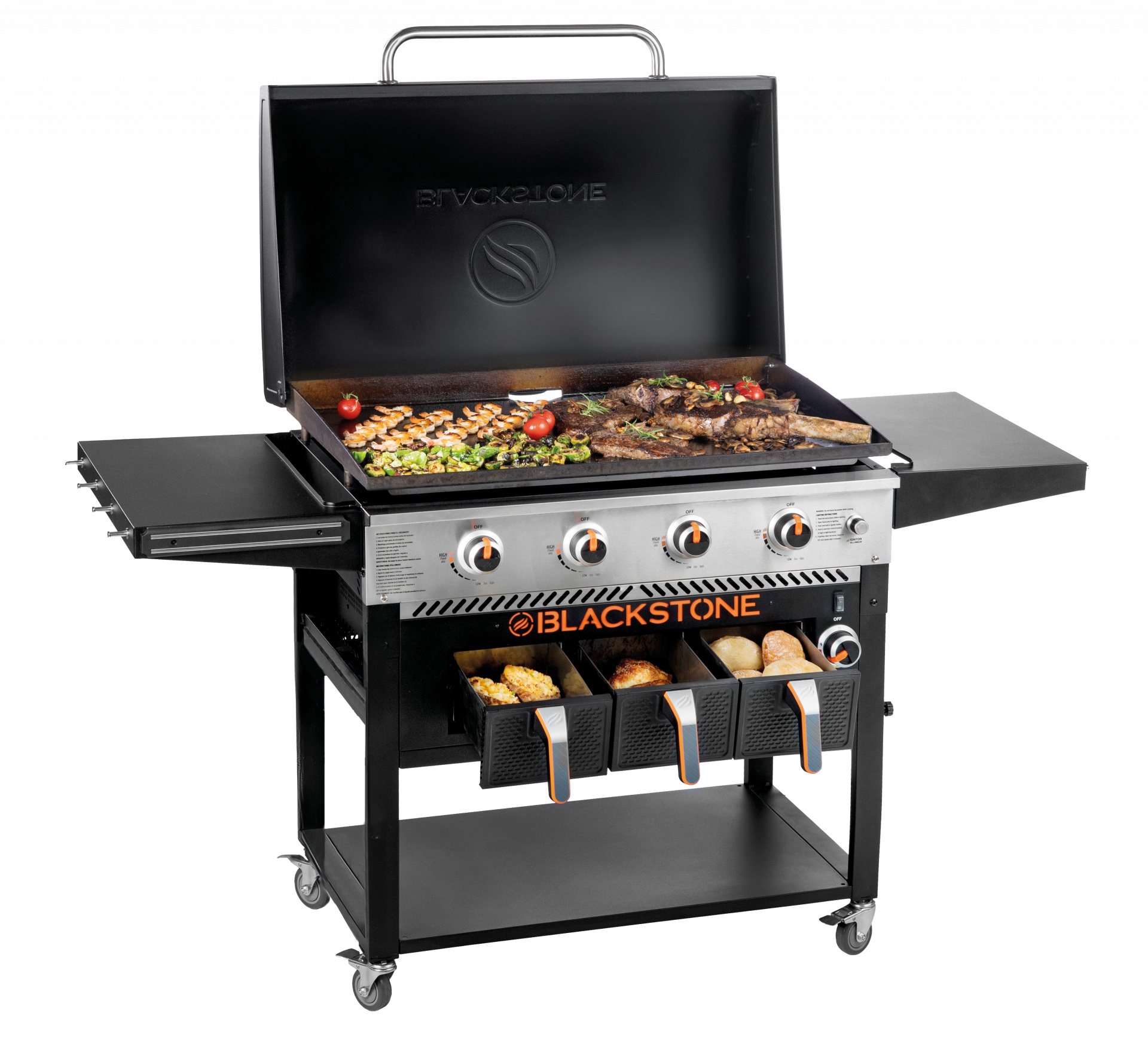 BLACKSTONE 36“ Griddle Grillstation mit Airfryer
